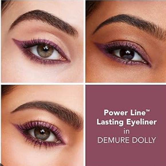 Buxom Power Line Waterproof Eyeliner Pencil in Demure Dolly - Purple BNIB - Picture 1 of 16
